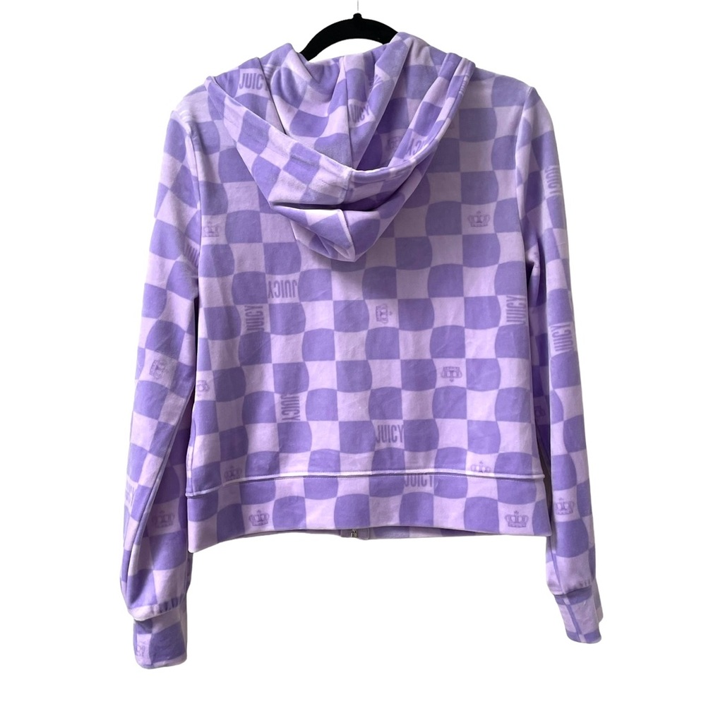 Juicy Couture Velour Full Zip Hoodie NWT - Picture 5 of 9